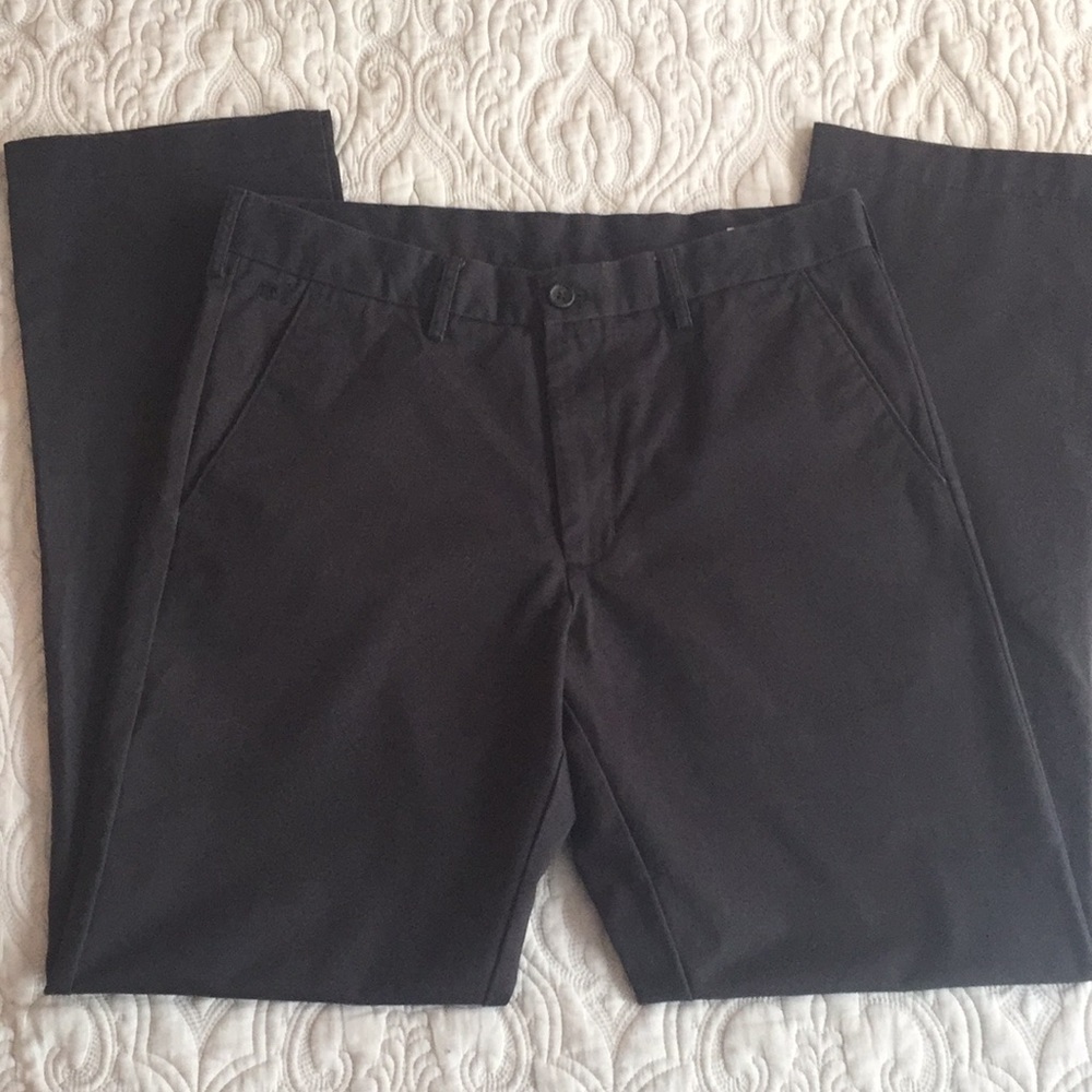 Charcoal black Haggar pants